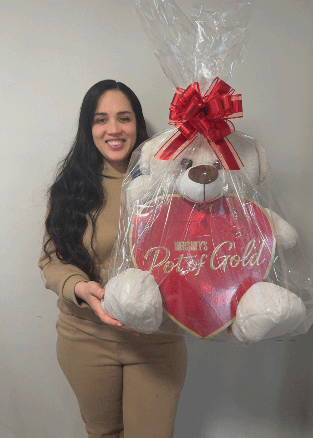 Luxury Chocolate Teddy Gift Set (25”)”