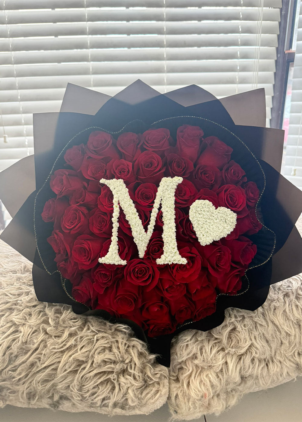 Signature Initial Rose Bouquet