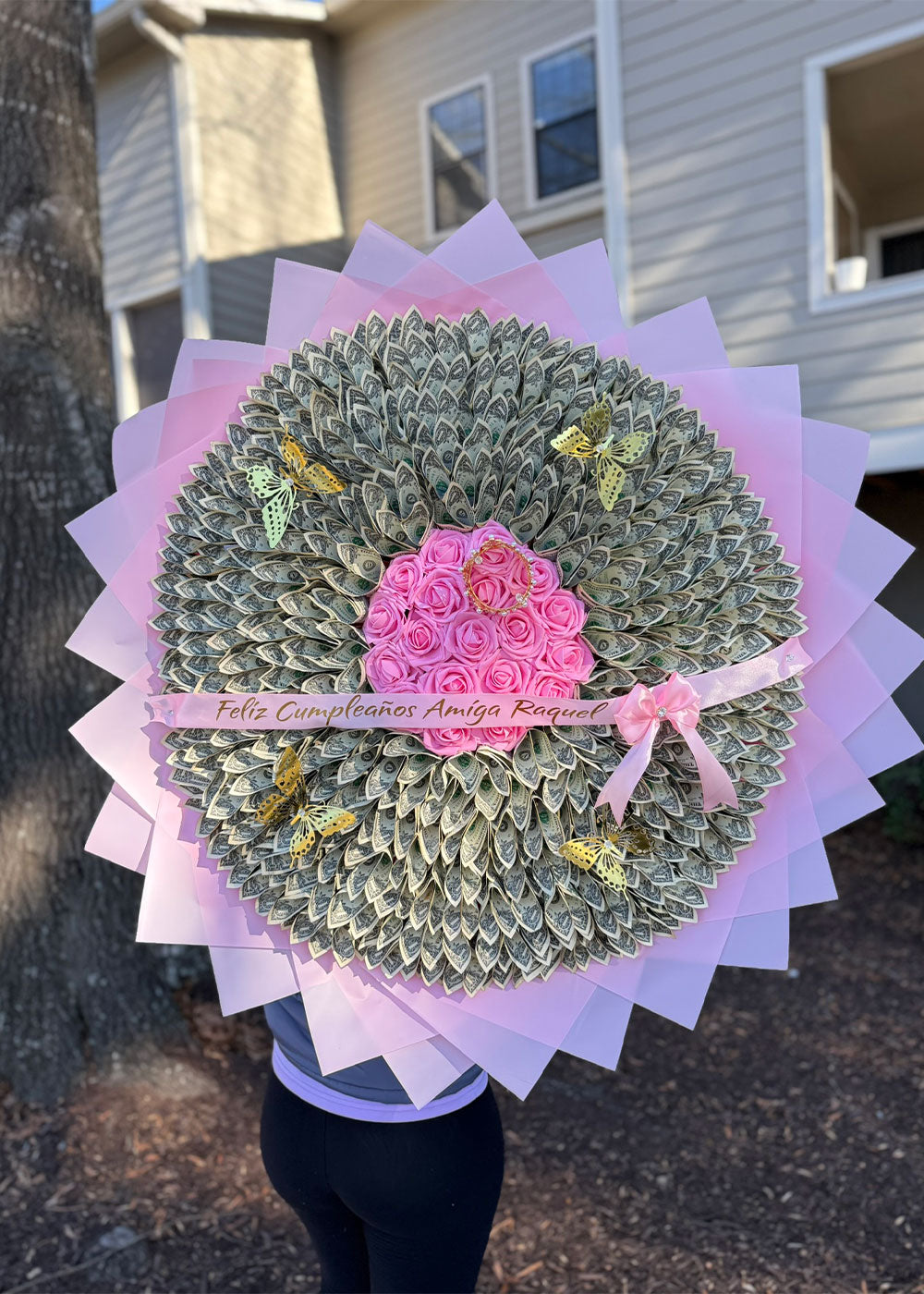 Giant Money Bouquet