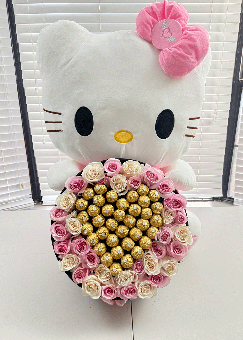 Hello Kitty Luxury Rose & Chocolate Arrangement (40”).