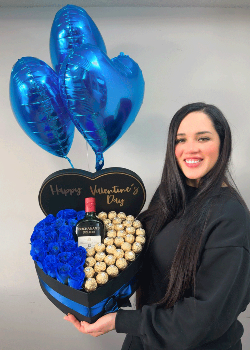 Blue Heart Luxury Gift Set