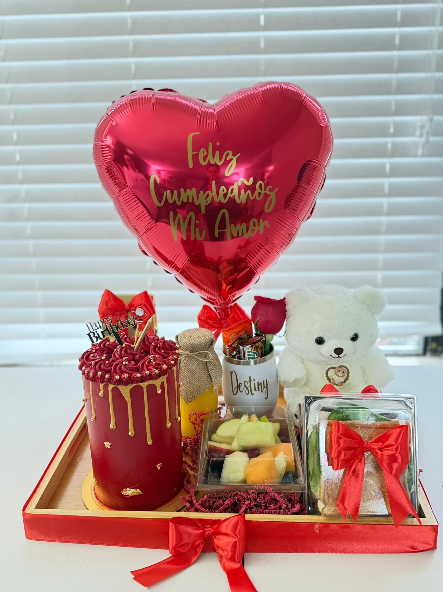 Romantic Birthday Experience with Teddy Bear