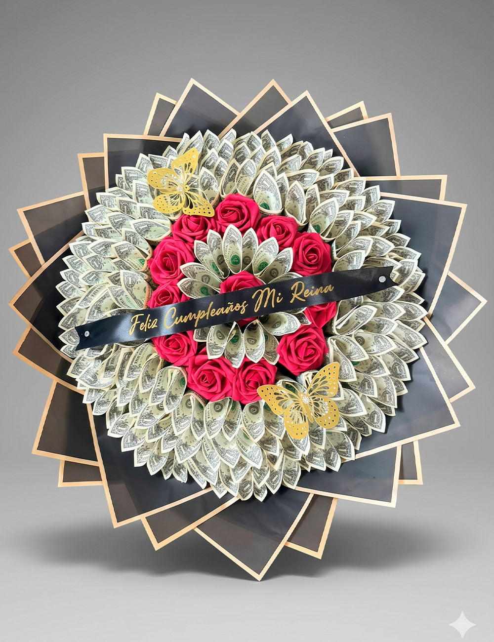 $100 Money Flower Bouquet