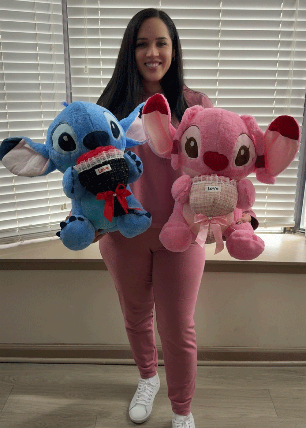 Stitch Love Plush (21”)