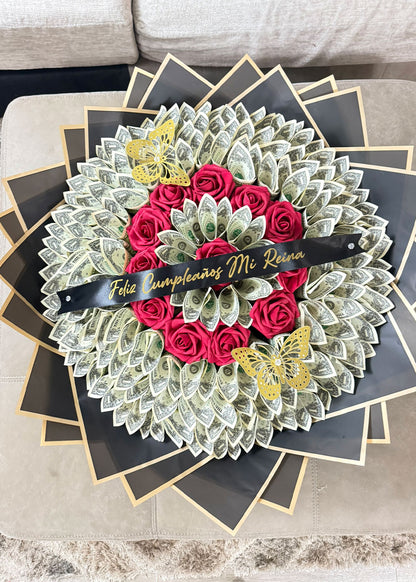 $100 Money Flower Bouquet