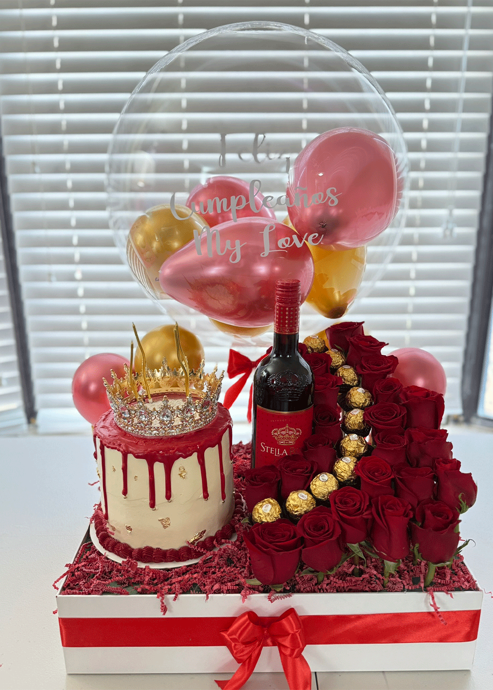 Luxury Birthday Celebration Tray
