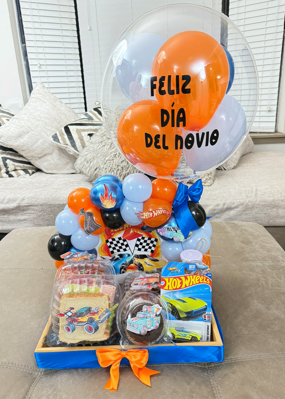 Hot Wheels Boyfriend’s Day Breakfast Surprise.