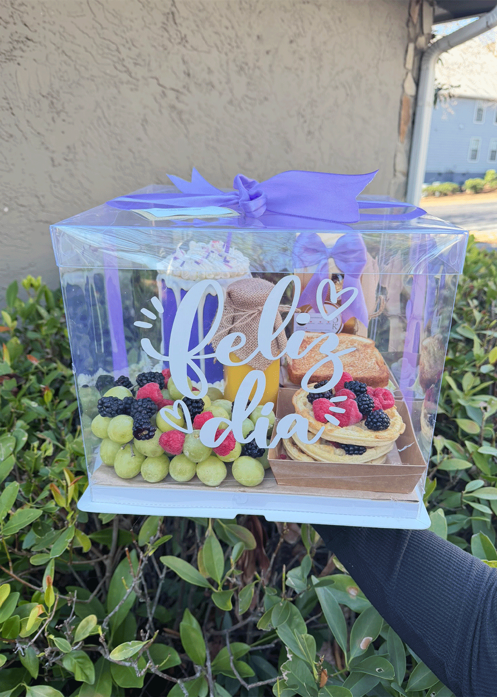 Luxury Clear Box Breakfast Gift
