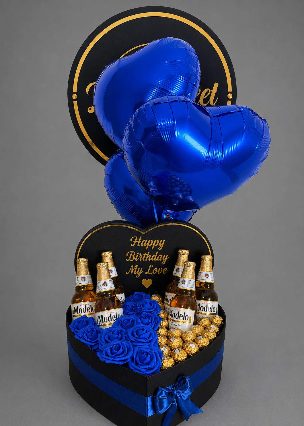 Blue Heart Luxury Gift Set