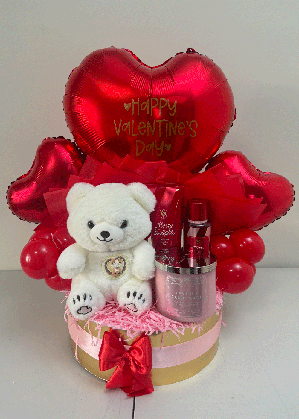 Romantic Love Gift Box with Teddy & Perfume