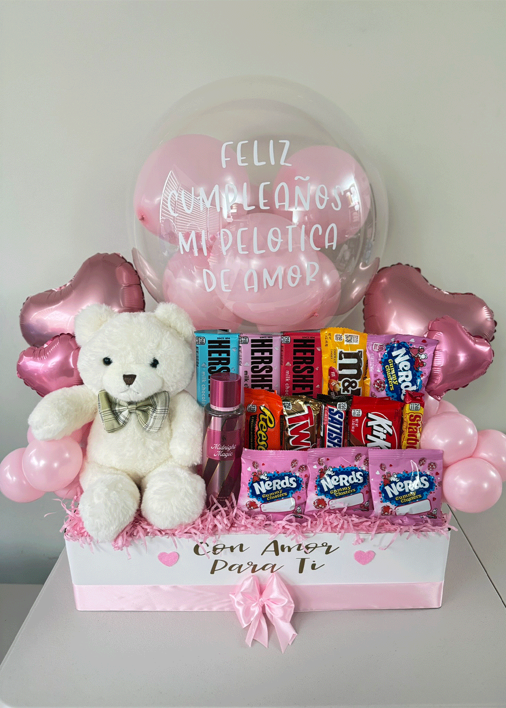 Sweet Love Gift Box with Teddy Bear