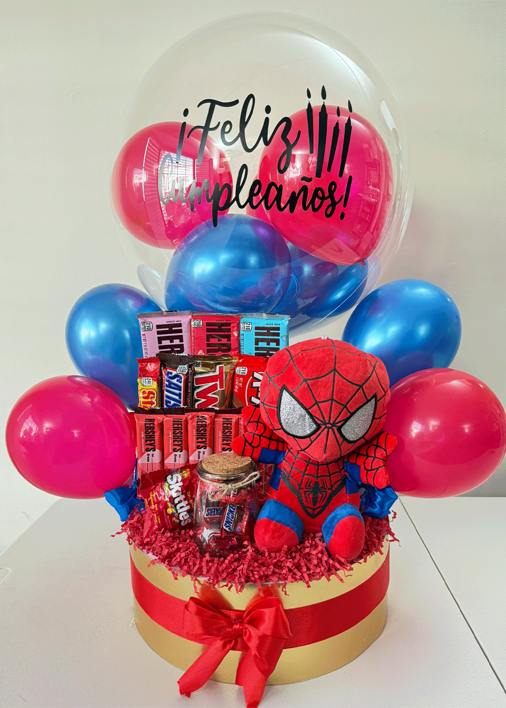 Spider Hero Birthday Box