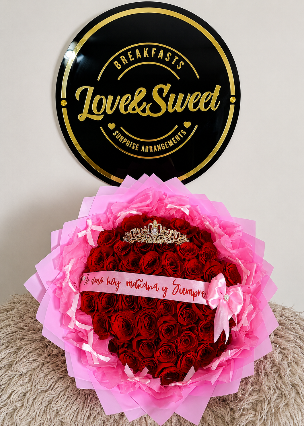 Royal Love 50 Red Rose Bouquet